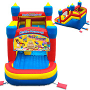 inflatable bouncer with slide